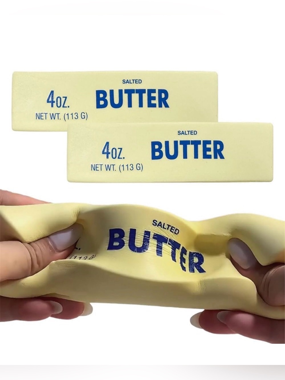 Slow Rebound Cute Butter Squeeze Stress Balls, New Squeeze